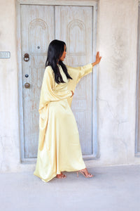 yellow oversized dress Extravagant Yellow Dress / Casual Loose Dress / Long Sleeve Dress / Dresses for Women / Oversized Dress by FabraModaStudio