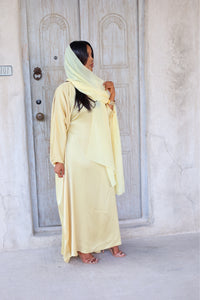 yellow oversized dress Final Sale Plus Size Sleeveless 1 Tiered Maxi Dress in Yellow