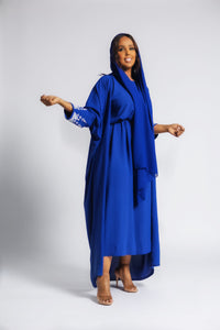 Royal Blue Abaya
