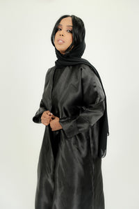 Organza Abaya With Matching Hijab